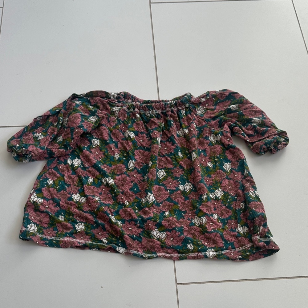 Milk barn Floral Patterned Blouse 12/18m